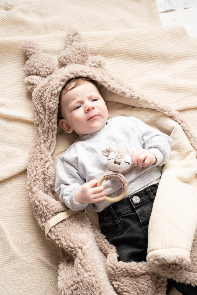 Horgolt kicsi szarvasok