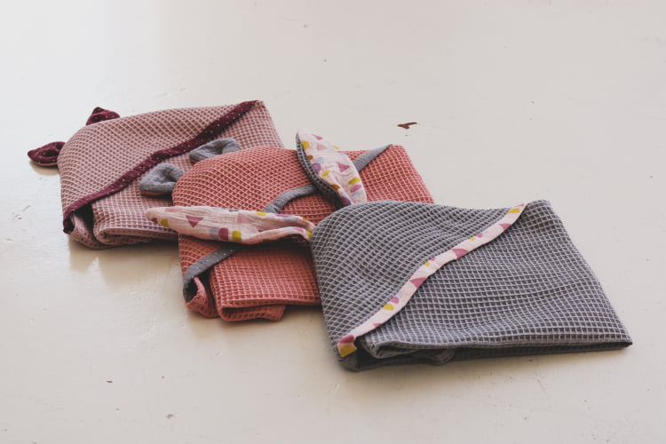 Baba törölköző - mintás