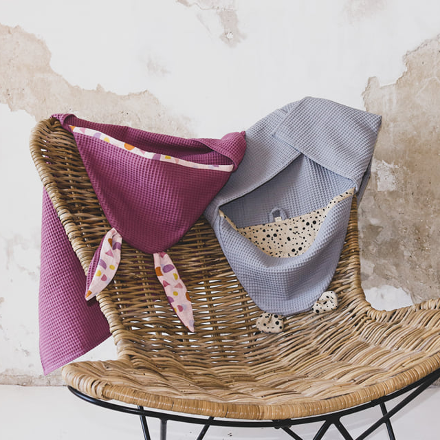 Nagy gyerek törölköző - mintás