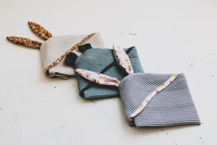 Baba törölköző - mintás