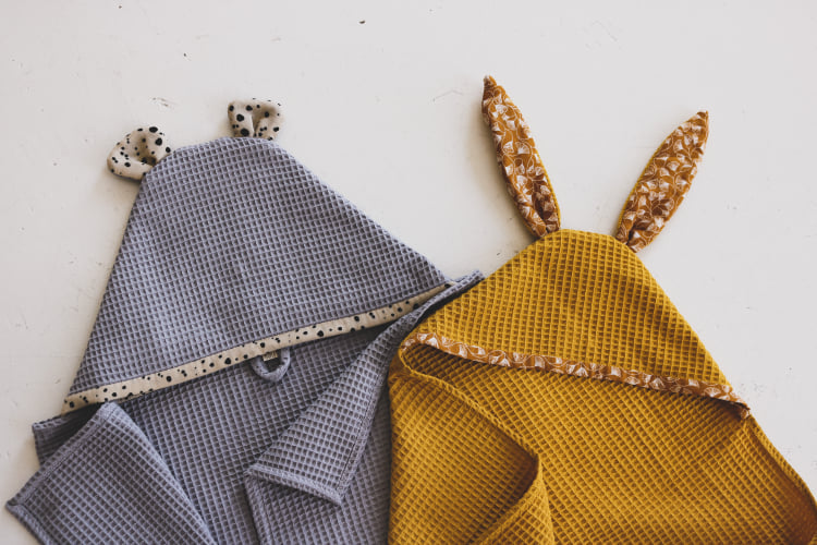 Nagy gyerek törölköző - mintás