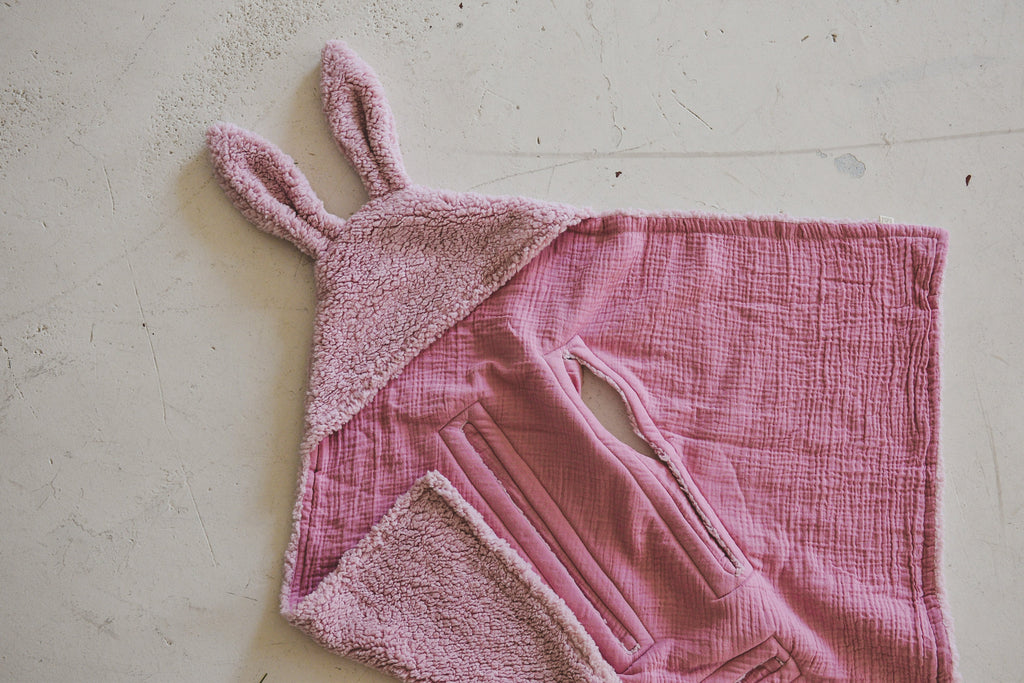 Teddy babapólya/takaró