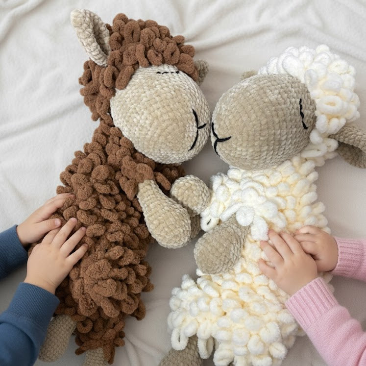 Horgolt óriás barátok