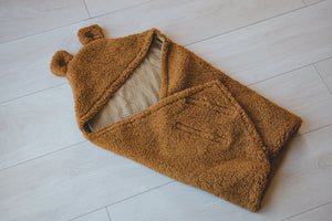 Teddy babapólya/takaró
